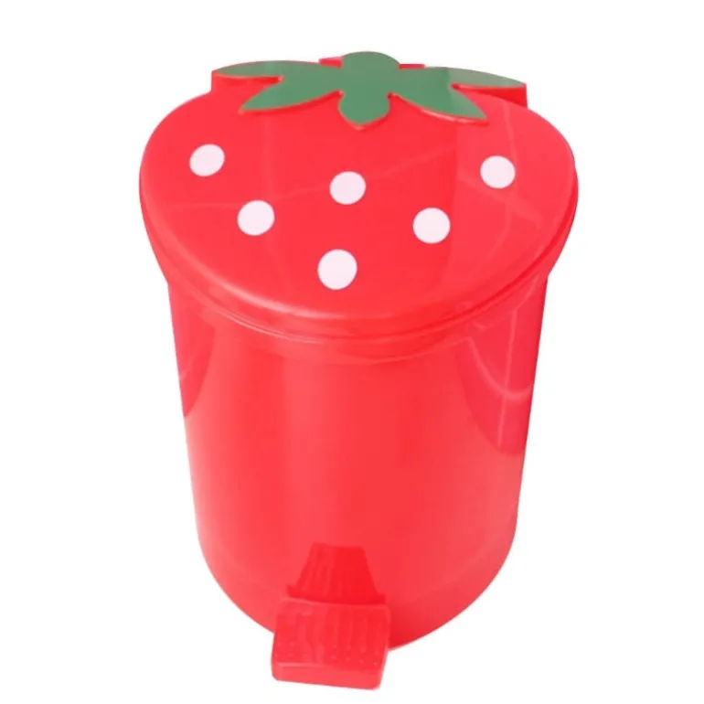 Mini Strawberry Waste Basket