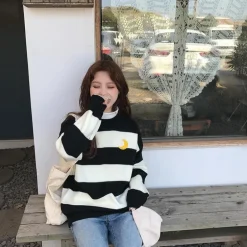 Moon Child Pastel Knit Sweater
