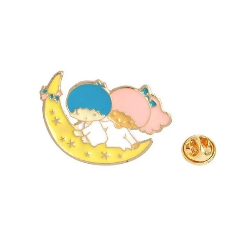 Moon Ride Enamel Pin