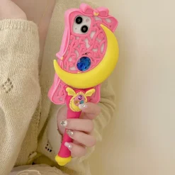 Moon Wand iPhone Case