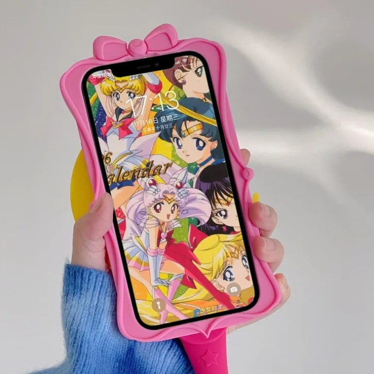 Moon Wand iPhone Case
