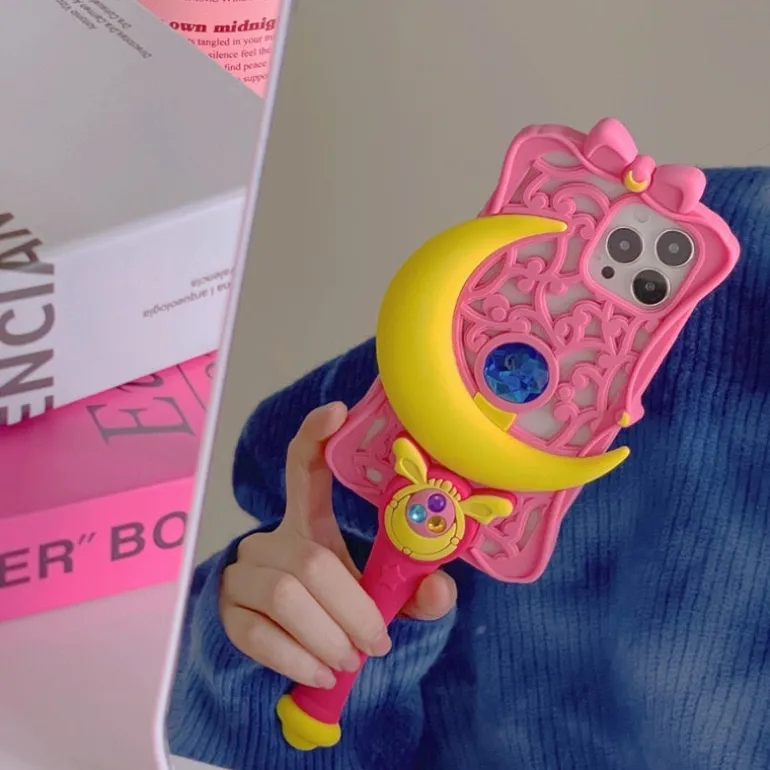 Moon Wand iPhone Case