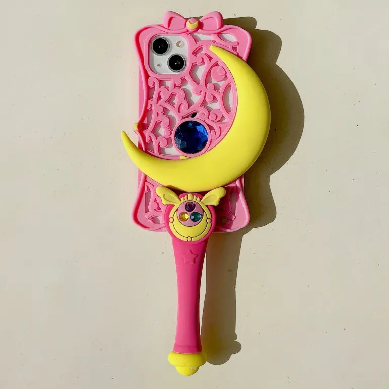 Moon Wand iPhone Case