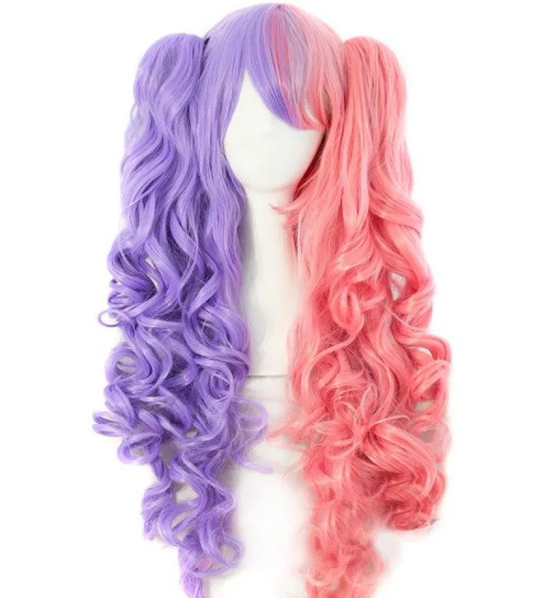 Multi-Color Pigtail Wigs