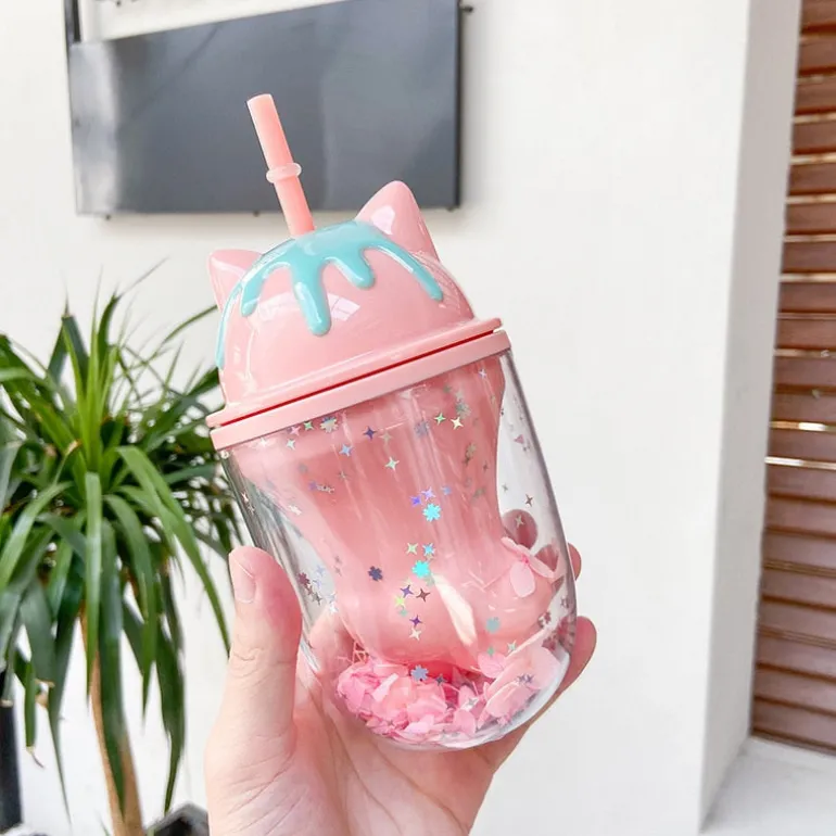Neko Milkshake Shaped Cup