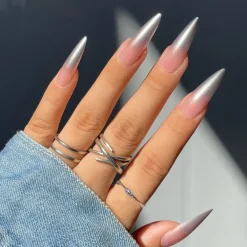 Ombre Cat Claws Press On Nails