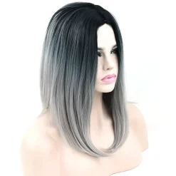 Ombre Medium Length Wigs