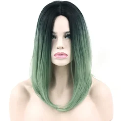 Ombre Medium Length Wigs