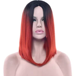 Ombre Medium Length Wigs