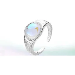 Opal Alien Rings