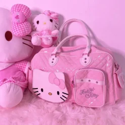 Oversized Kitten Duffle Bag