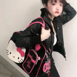 Oversized Kitten Duffle Bag