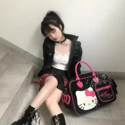 Oversized Kitten Duffle Bag