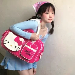 Oversized Kitten Duffle Bag