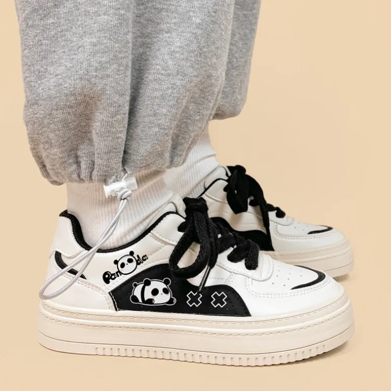 Panda Playtime Casual Sneakers