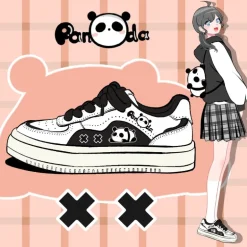 Panda Playtime Casual Sneakers
