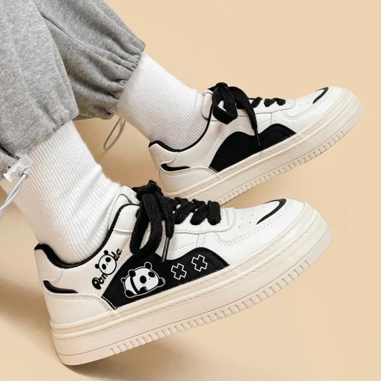 Panda Playtime Casual Sneakers