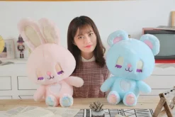 Pastel Bunny & Bear Plushies
