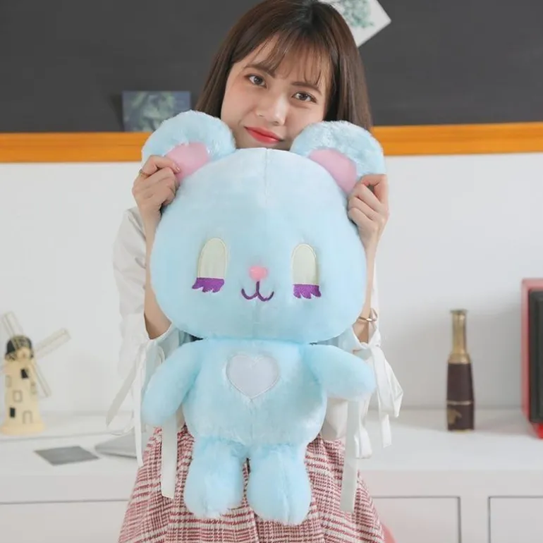 Pastel Bunny & Bear Plushies