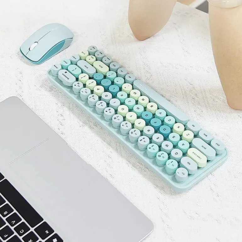 Pastel Candy Keyboard & Mouse Set