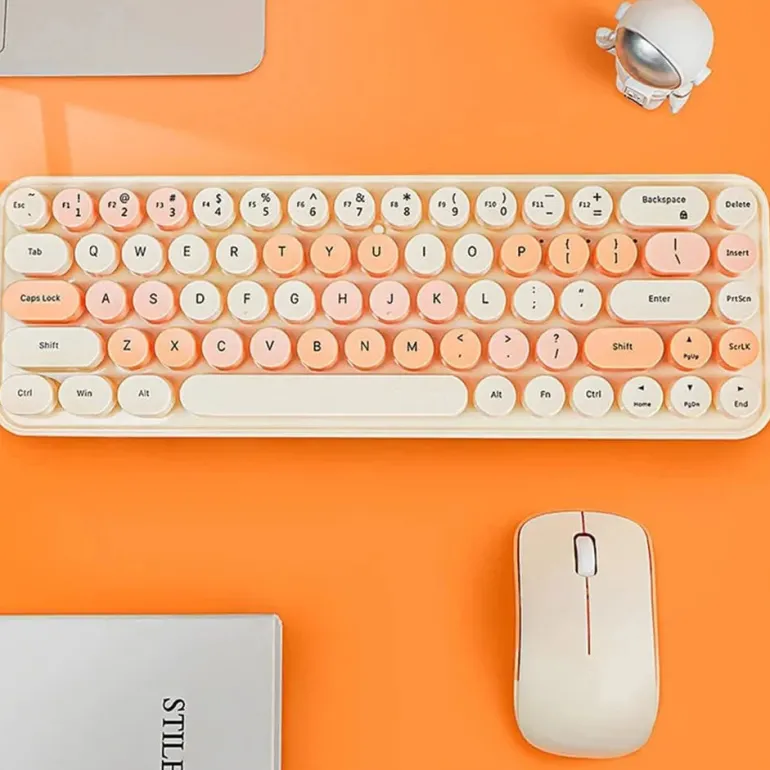 Pastel Candy Keyboard & Mouse Set