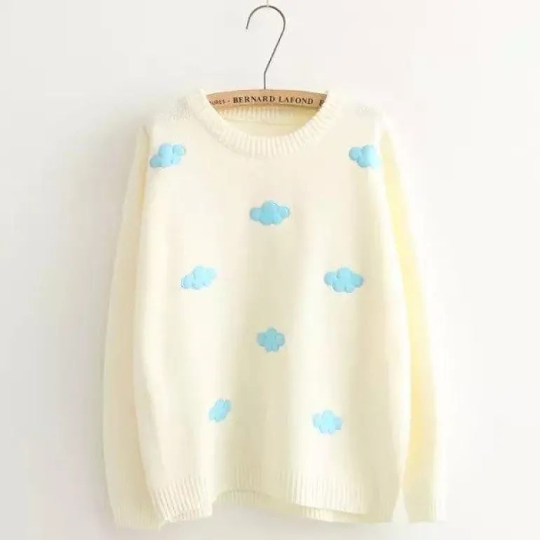 Pastel Clouds Crewneck