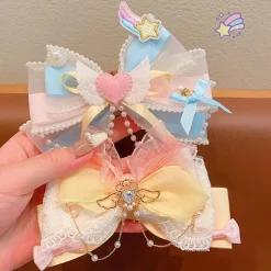 Pastel Decora Hair Bows