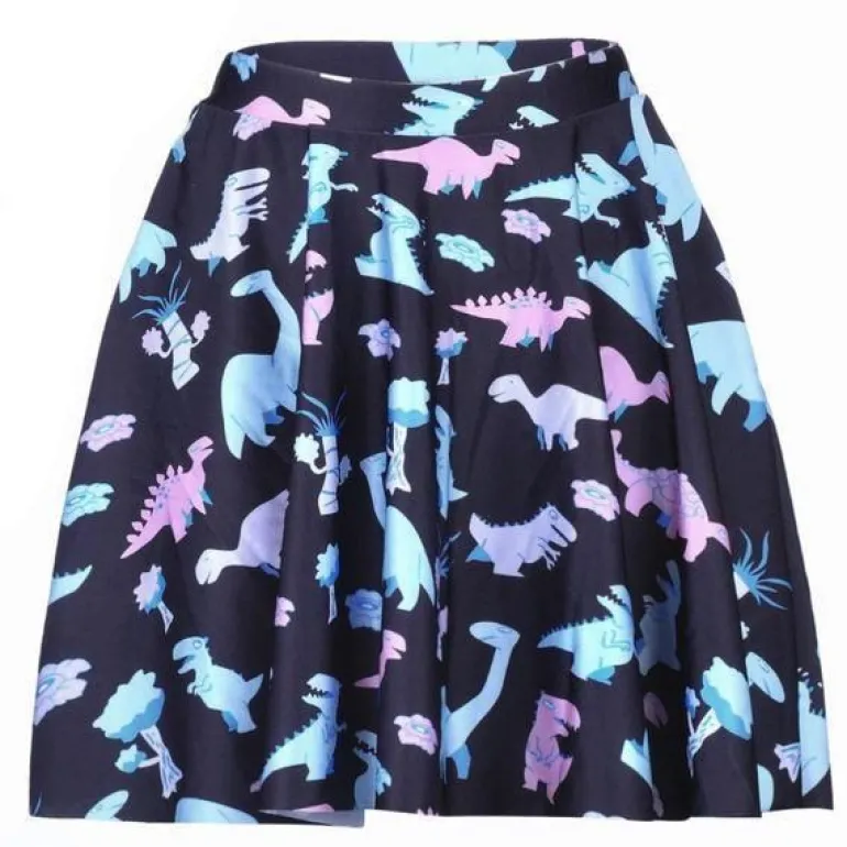 Pastel Dino Skirt