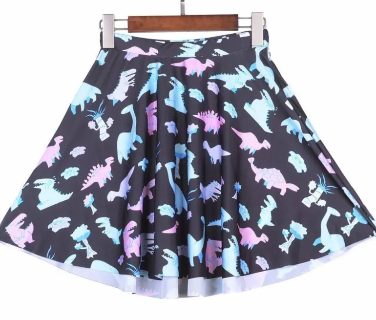 Pastel Dino Skirt