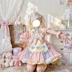 Pastel Easter Bunny Dress