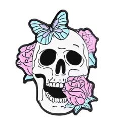 Pastel Goth Creepy Cute Enamel Pin Set