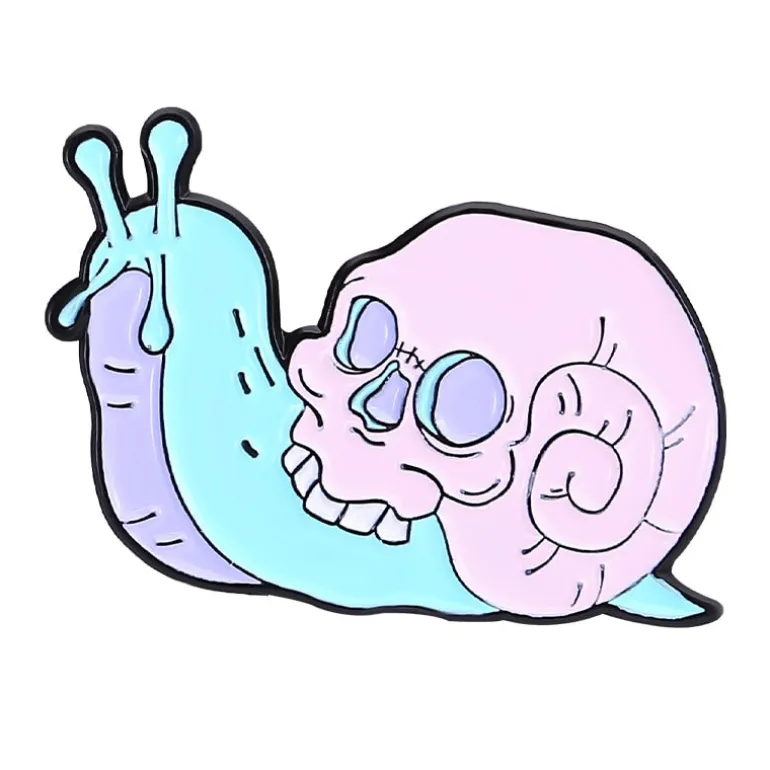 Pastel Goth Creepy Cute Enamel Pin Set