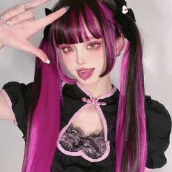 Pastel Goth Draculaura Wig