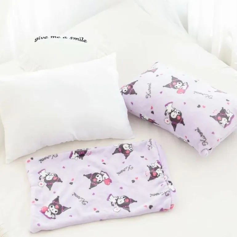 Pastel Goth Fuzzy Blanket Set