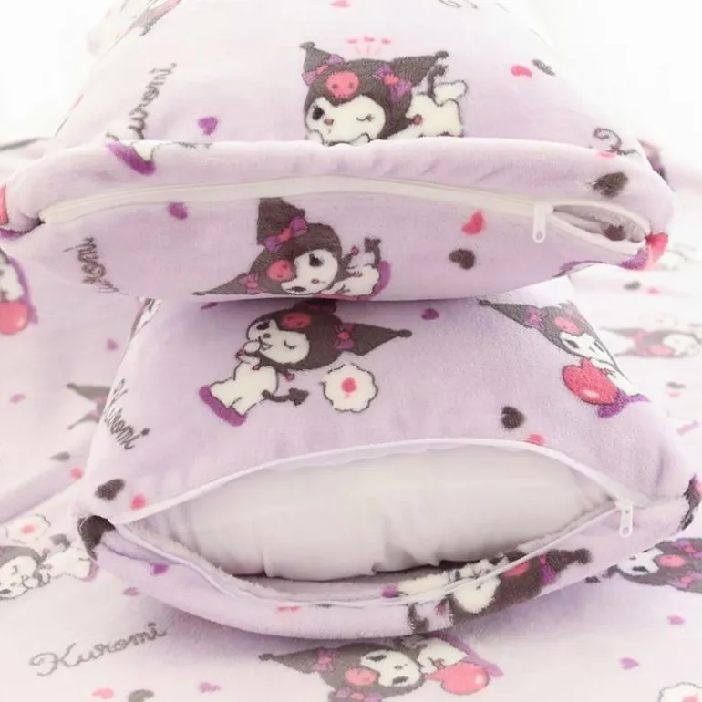 Pastel Goth Fuzzy Blanket Set