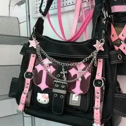 Pastel Goth Y2K Messenger Bag