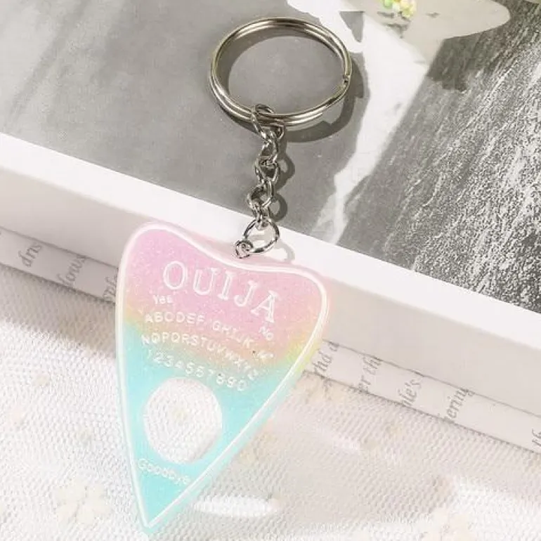Pastel Ouija Keychain