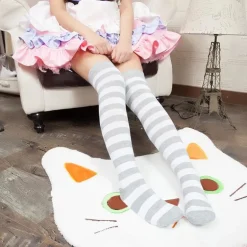 Pastel Striped Stockings