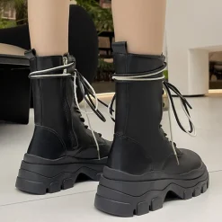 Pastel Warrior Combat Boots