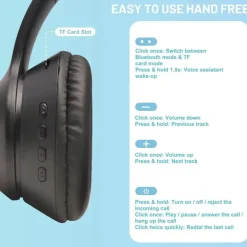 Paw Print Cat Ear Gaming Headphones