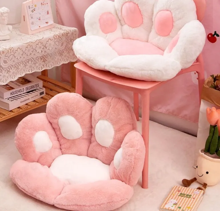 Paw Print Seat Cushion
