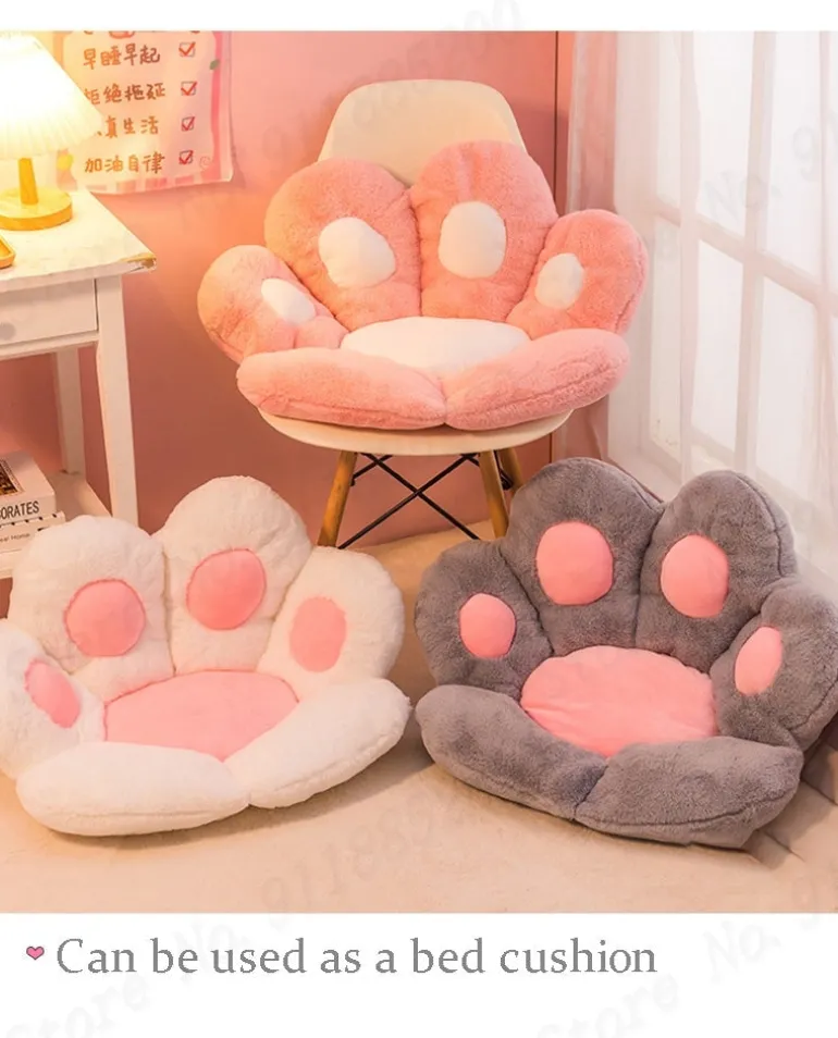 Paw Print Seat Cushion