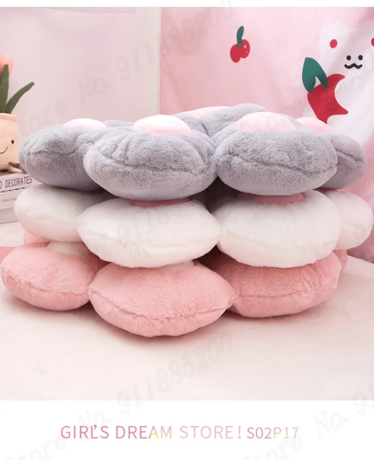Paw Print Seat Cushion