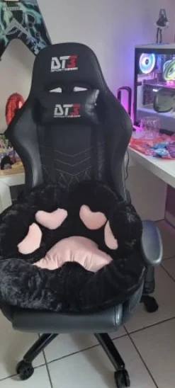 Paw Print Seat Cushion