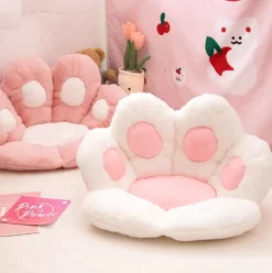 Paw Print Seat Cushion