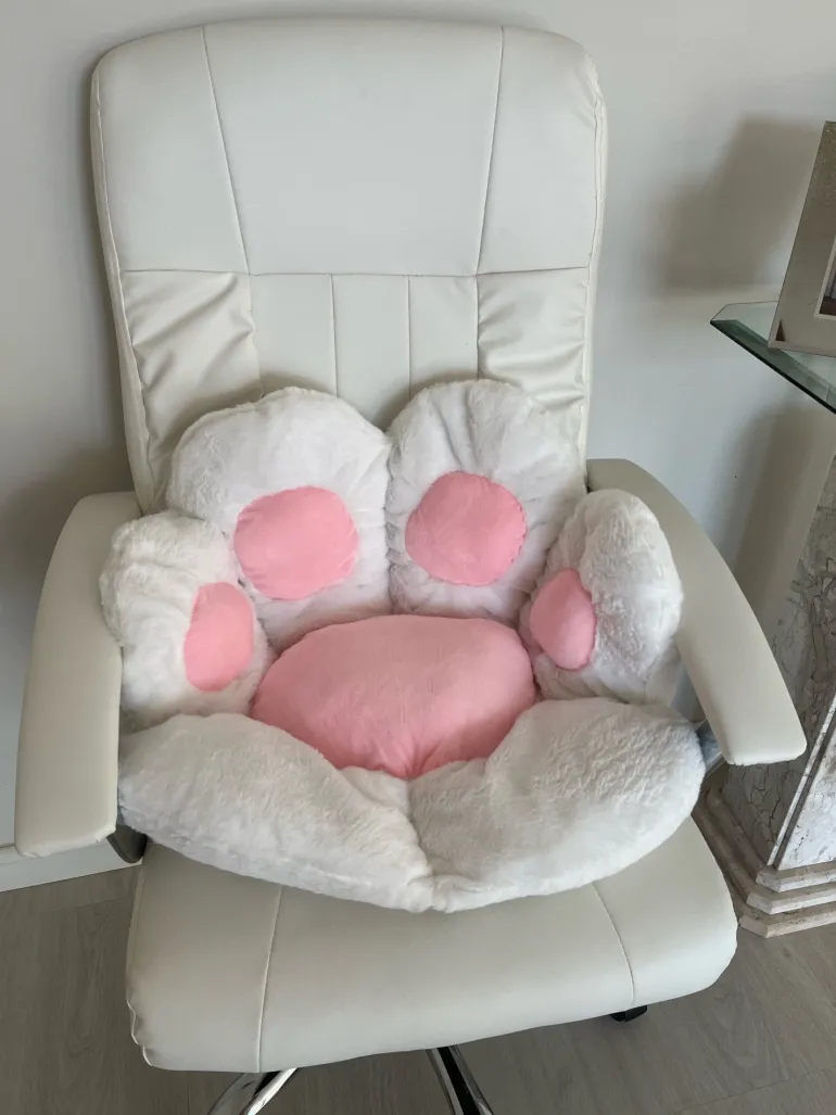 Paw Print Seat Cushion