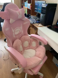 Paw Print Seat Cushion
