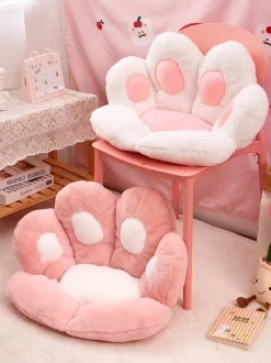 Paw Print Seat Cushion