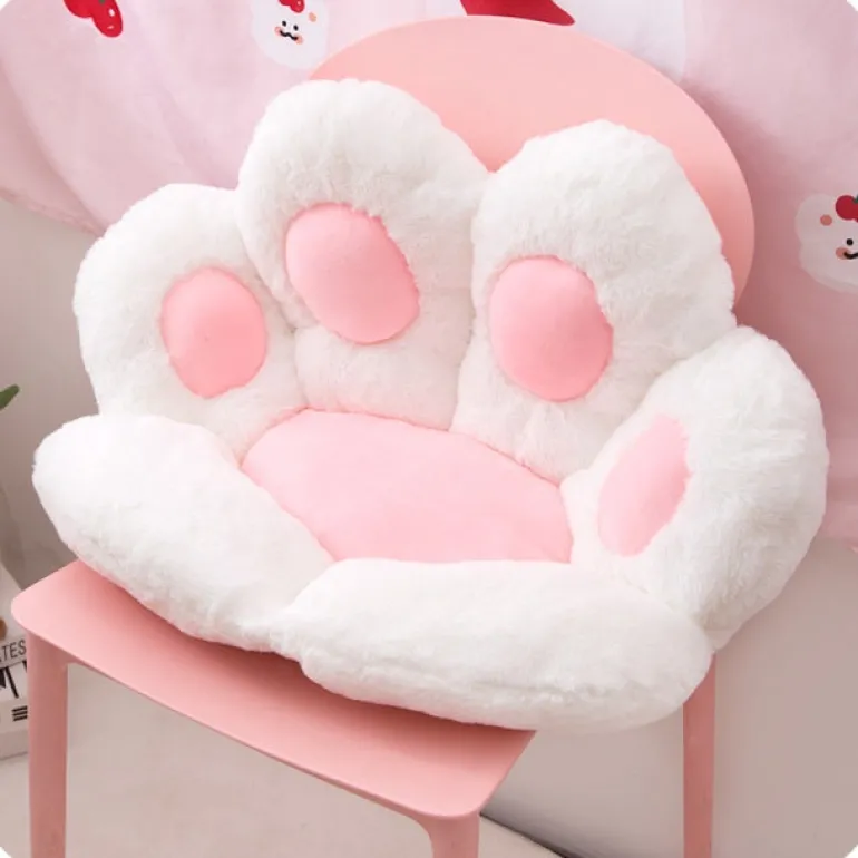 Paw Print Seat Cushion