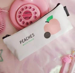 Peaches Makeup Bag